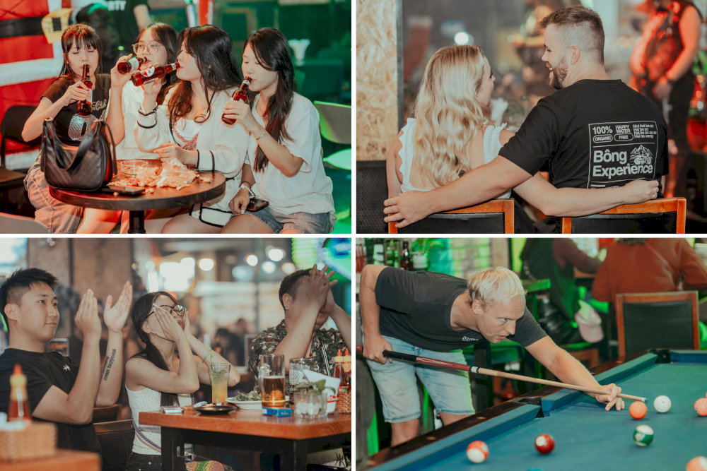 美味的食物和飲料完美地補充了現場音樂體驗